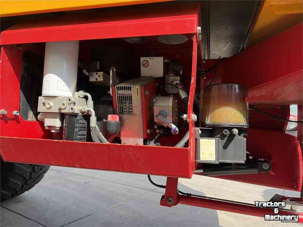 Elevated dumptrailer VGM High Loader 22 hooglosser