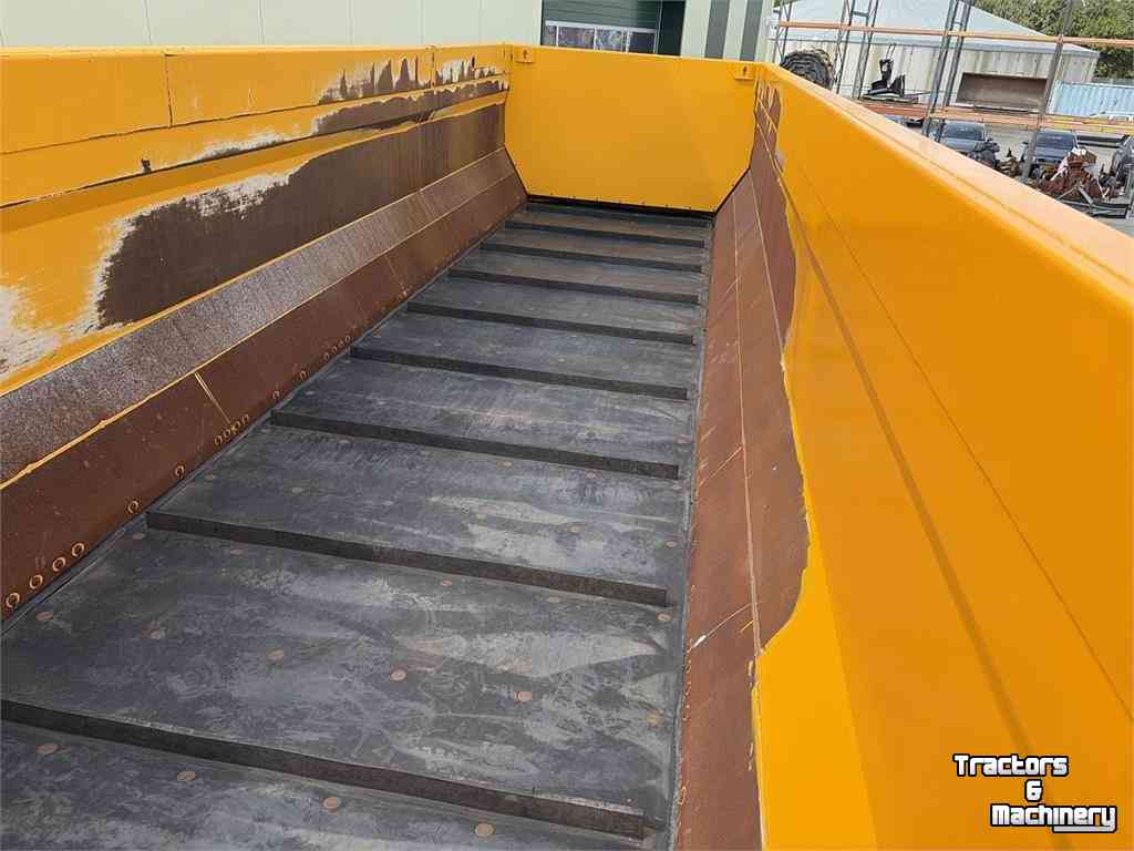 Elevated dumptrailer VGM High Loader 22 hooglosser