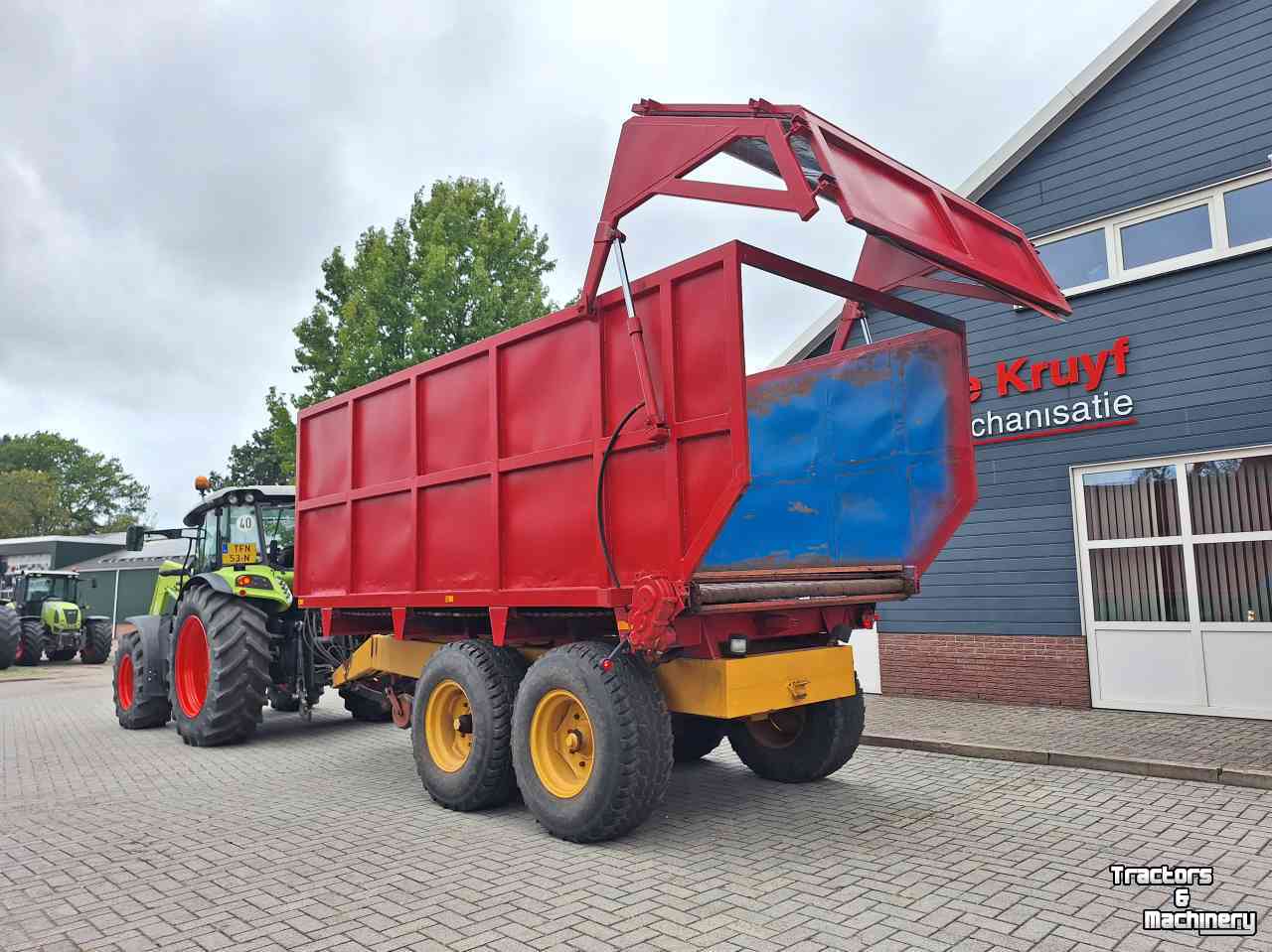 Dumptrailer Schuitemaker UTW 560 silagewagen zelfbouw