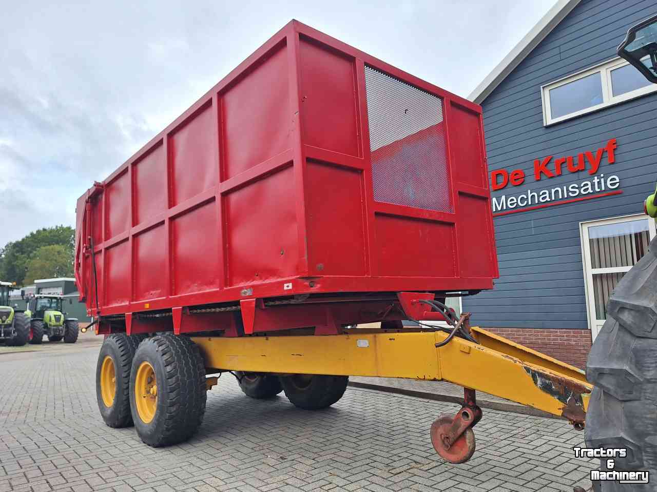 Dumptrailer Schuitemaker UTW 560 silagewagen zelfbouw