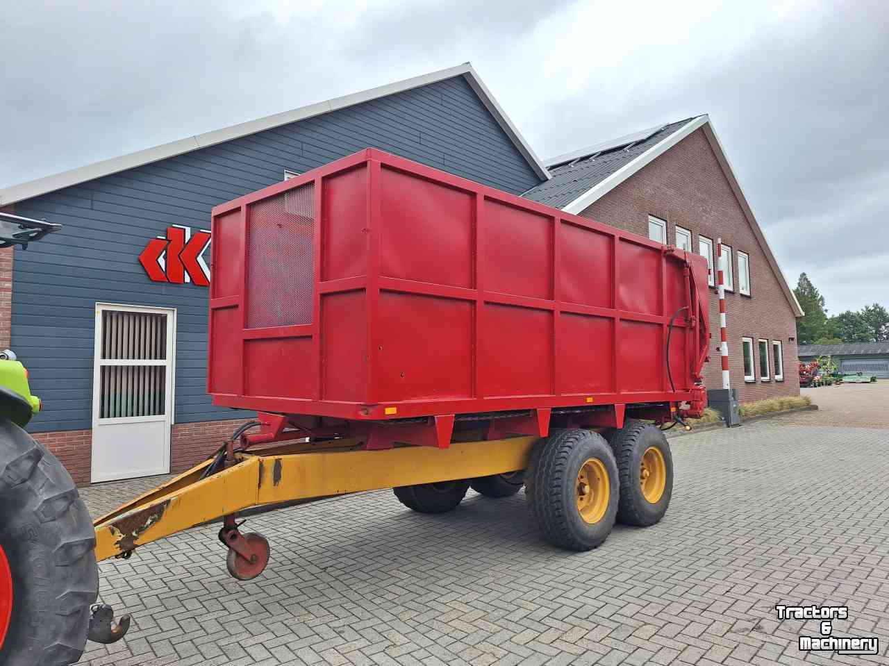 Dumptrailer Schuitemaker UTW 560 silagewagen zelfbouw