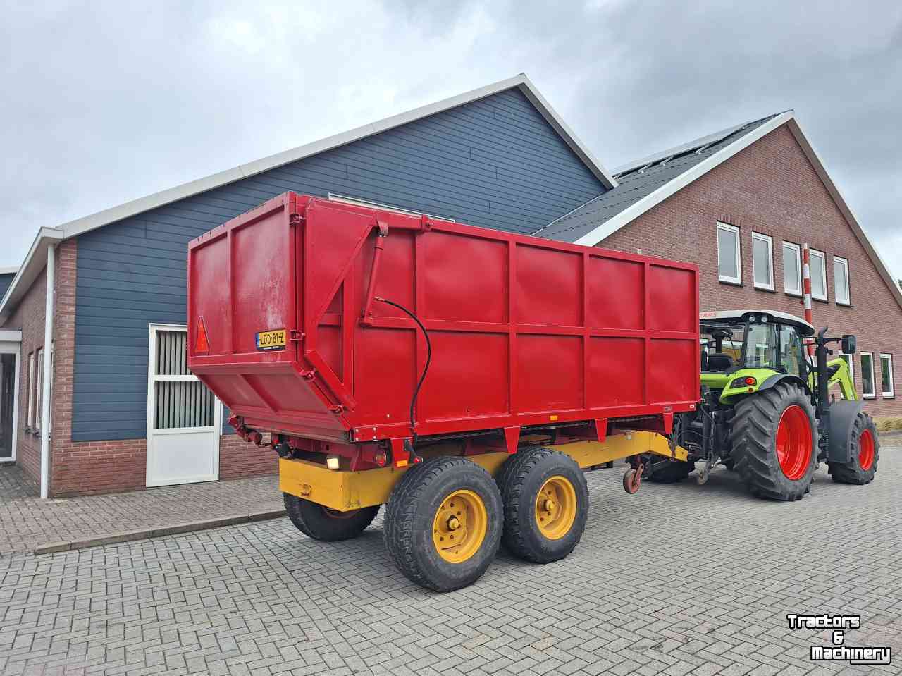 Dumptrailer Schuitemaker UTW 560 silagewagen zelfbouw