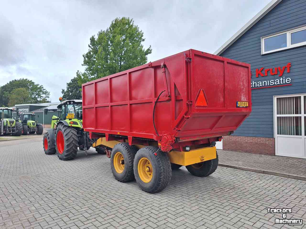 Dumptrailer Schuitemaker UTW 560 silagewagen zelfbouw