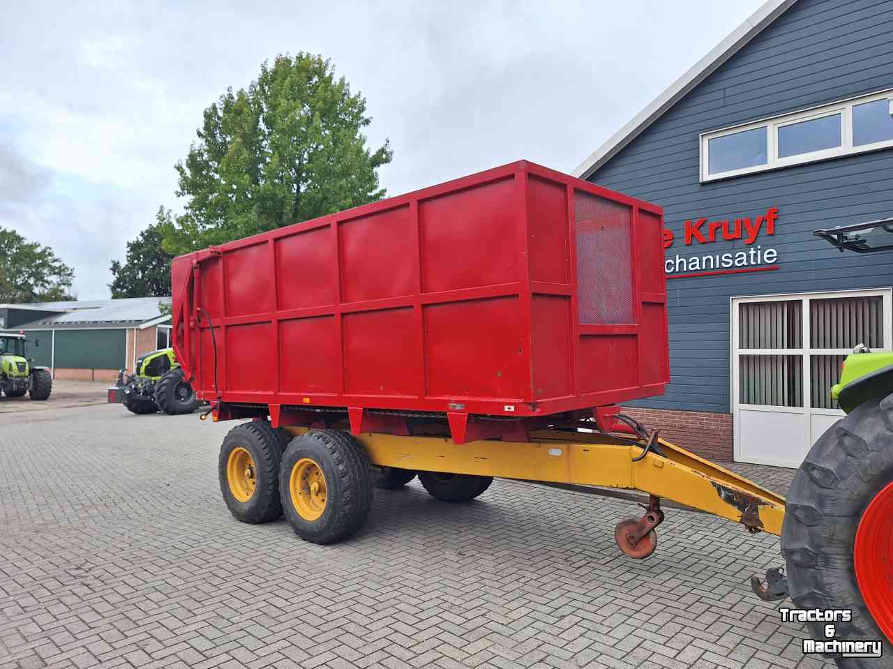Dumptrailer Schuitemaker UTW 560 silagewagen zelfbouw