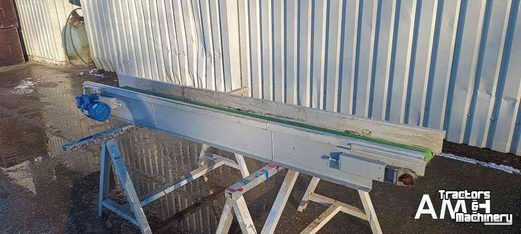 Conveyor  Transportband 2420x250 mm / doorvoerband / vlakke band / flat conveyor belt / flachband / förderband