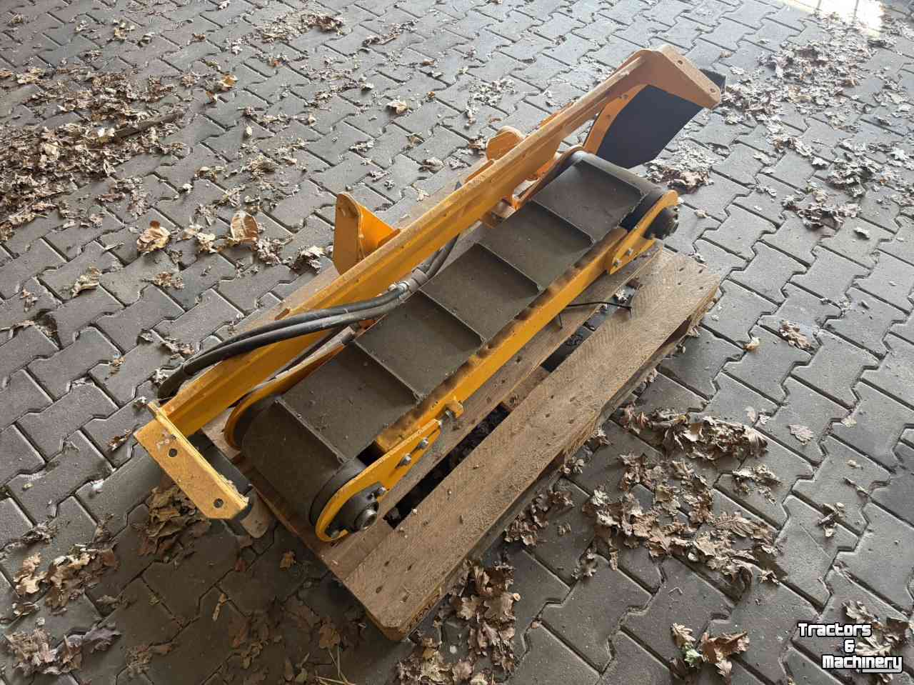 Flail mower Herder Transportband 130 afvoerband
