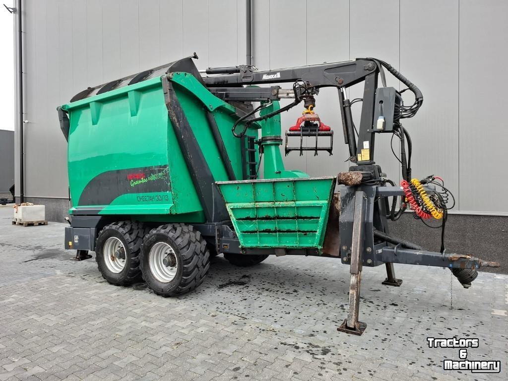 Wood shredder Greentec Cheetah 30/13 combi
