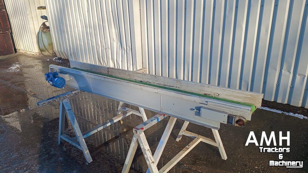 Conveyor  Vlakke band 2420 X 250 TRANSPORTBAND VLAKKE BAND FLAT BELT CONVEYOR BELT FLACHBAND FÖRDERBAND