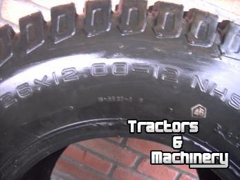 Wheels, Tyres, Rims & Dual spacers Bridgestone 20x10.00-8