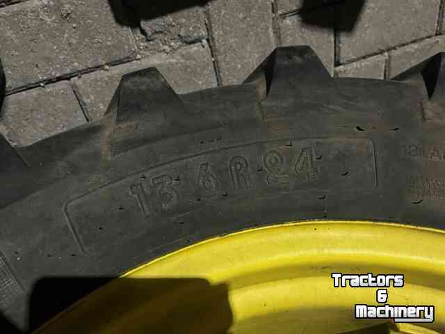 Wheels, Tyres, Rims & Dual spacers Michelin 16.9/R34 - 13.6/R24