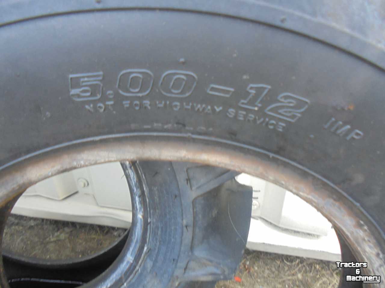 Wheels, Tyres, Rims & Dual spacers BKT 5.00-12 losse banden BKT TR171 6 ply en Deli Tire 4 ply 5.00x12