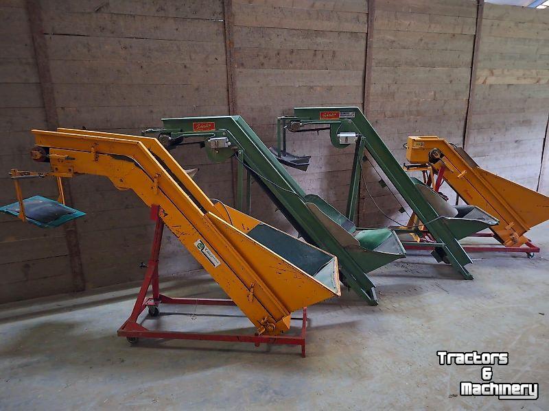 Weighing machines  1x Afweger + 3x kistenvulband