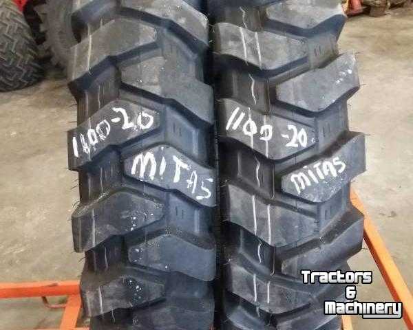 Wheels, Tyres, Rims & Dual spacers Mitas 1100-20