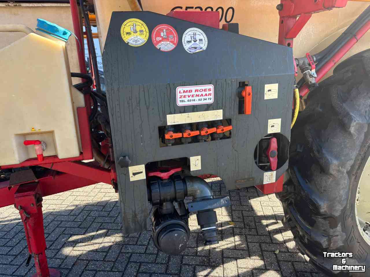 Fieldsprayer Agrifac GE2800-27  Getrokken veldspuit