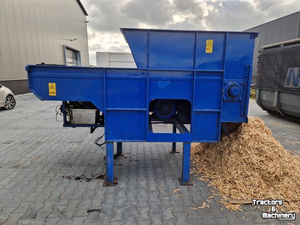 Wood Chipper  Bleu Single Shaft Shredder