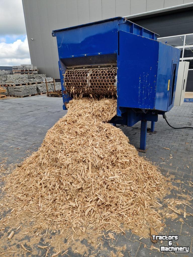 Wood Chipper  Bleu Single Shaft Shredder
