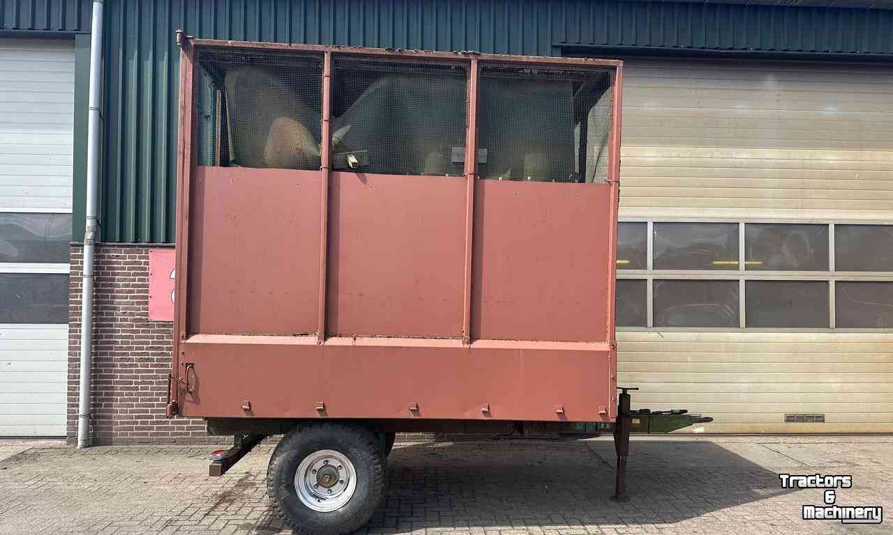 Woodchip trailer  Snipperkipper / Snipperkipwagen / Kipper voor versnipperaar
