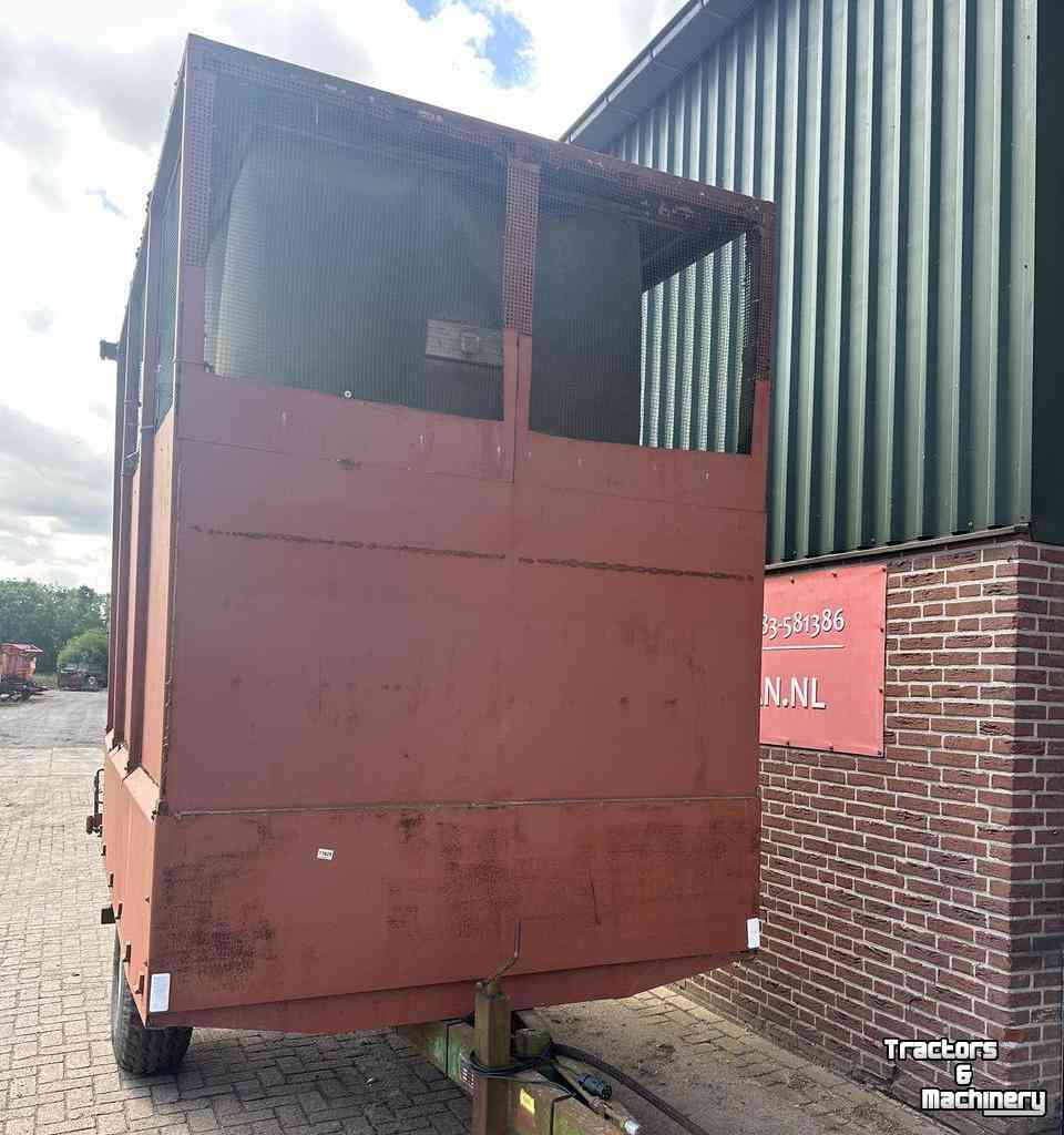 Woodchip trailer  Snipperkipper / Snipperkipwagen / Kipper voor versnipperaar