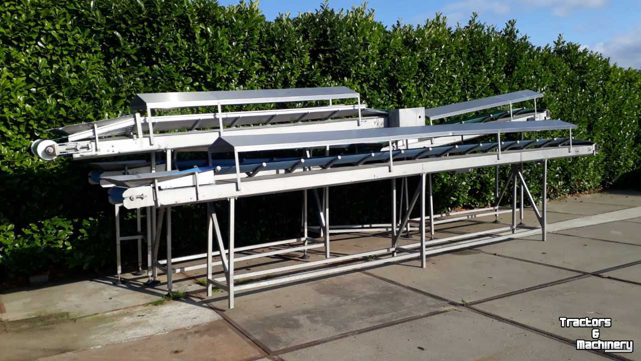 Conveyor  RVS transportband, nog 1 beschikbaar