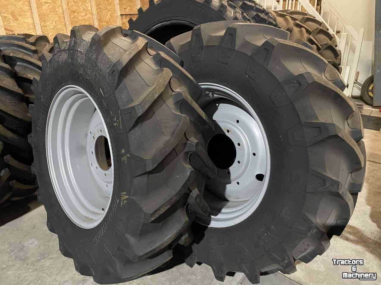 Wheels, Tyres, Rims & Dual spacers Trelleborg TM 700 480/70R30 nieuw Evt zonder velgen