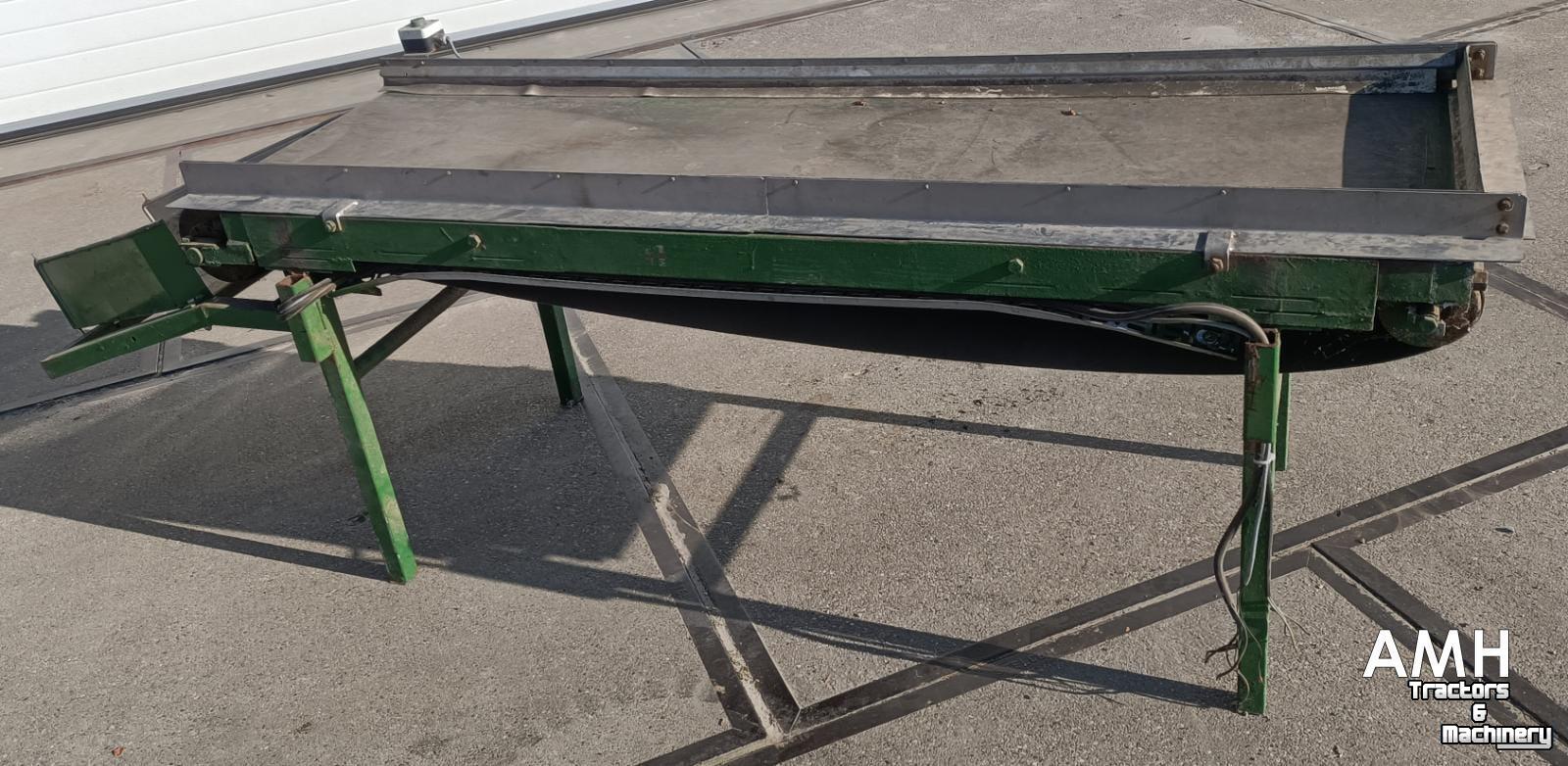 Conveyor  Vlakke leesband 2100x600 LEESBAND TRANSPORTBAND VLAKKE BAND FLAT BELT INSPECTION CONVEYOR BELT FLACHBAND VERLESEBAND FÖRDERBAND