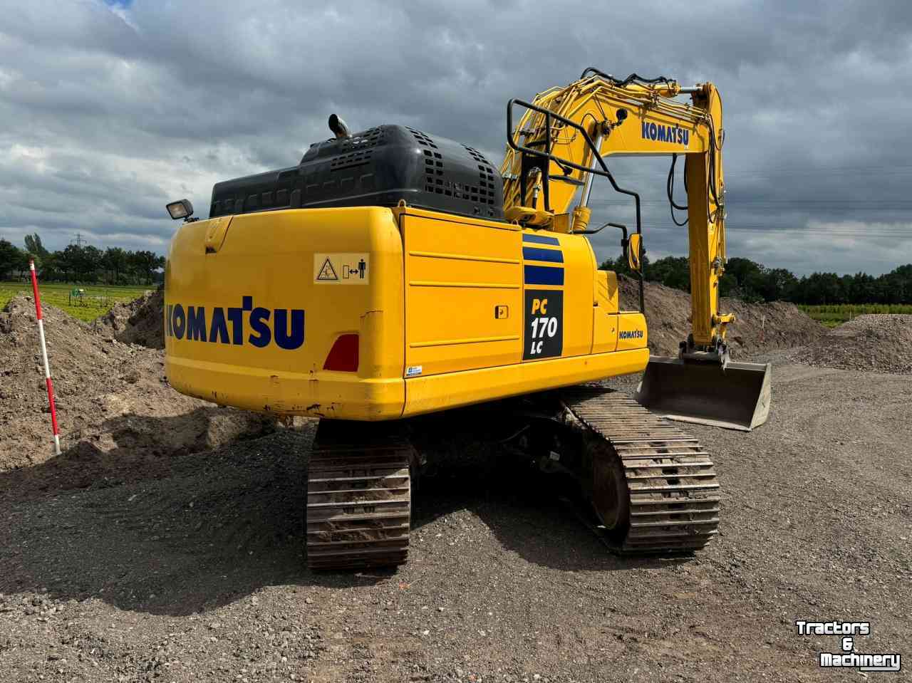 Excavator tracks Komatsu PC170 LC-11 rupskraan