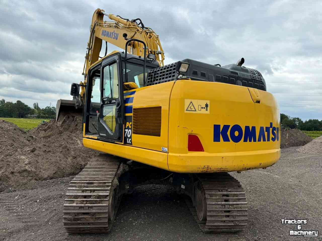 Excavator tracks Komatsu PC170 LC-11 rupskraan