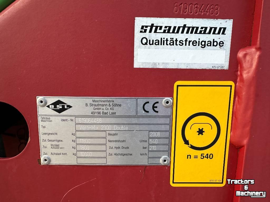 Feed mixer Strautmann Vertimix 2000 Double