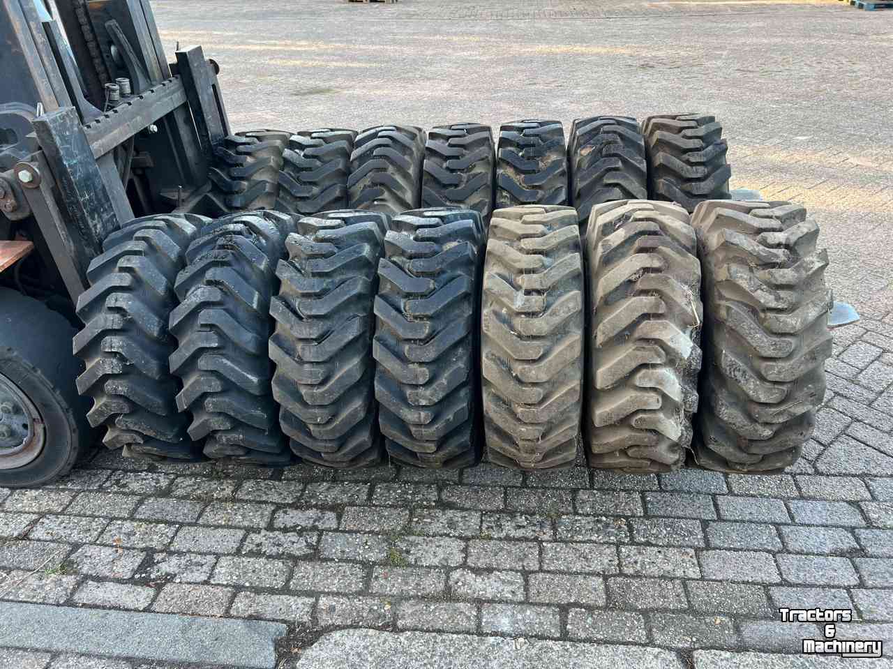 Wheels, Tyres, Rims & Dual spacers Bridgestone 10-15 10 ply schranklader banden