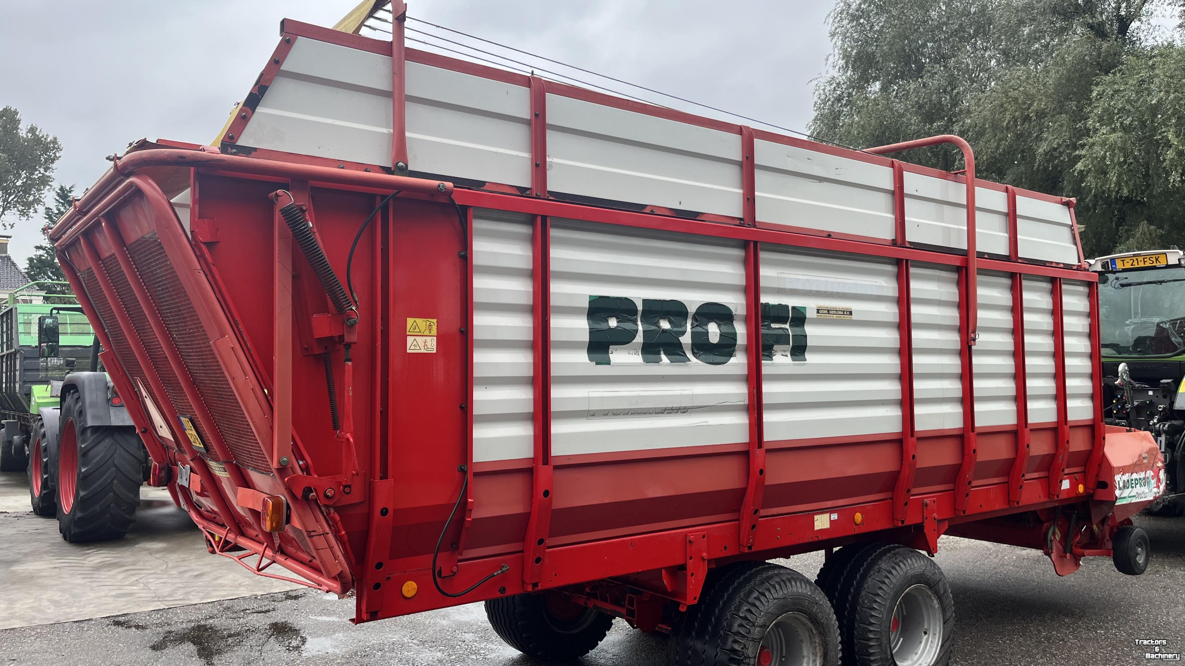 Self-loading wagon Pottinger Pottinger Ladeprofi 3