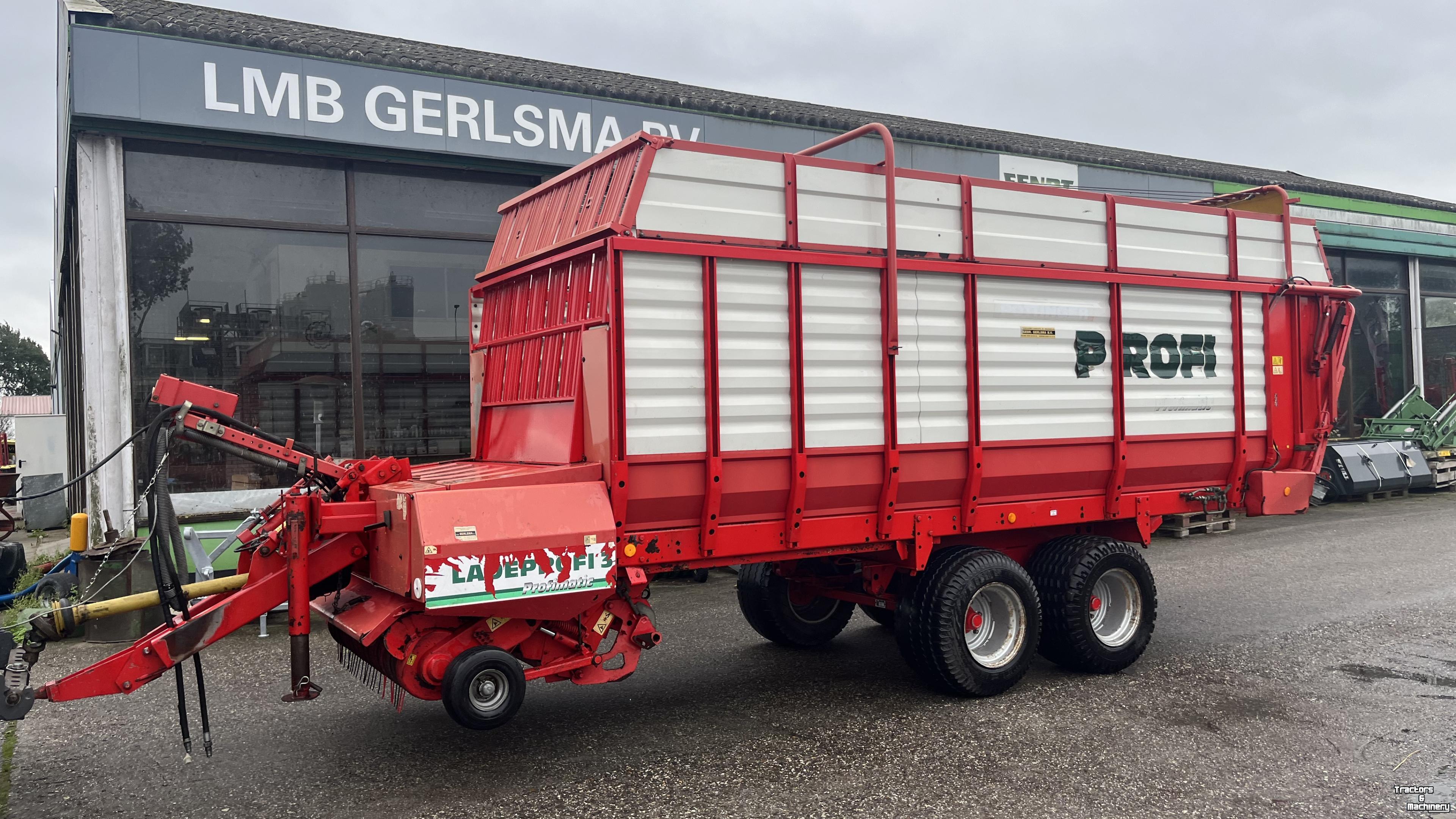 Self-loading wagon Pottinger Ladeprofi 3