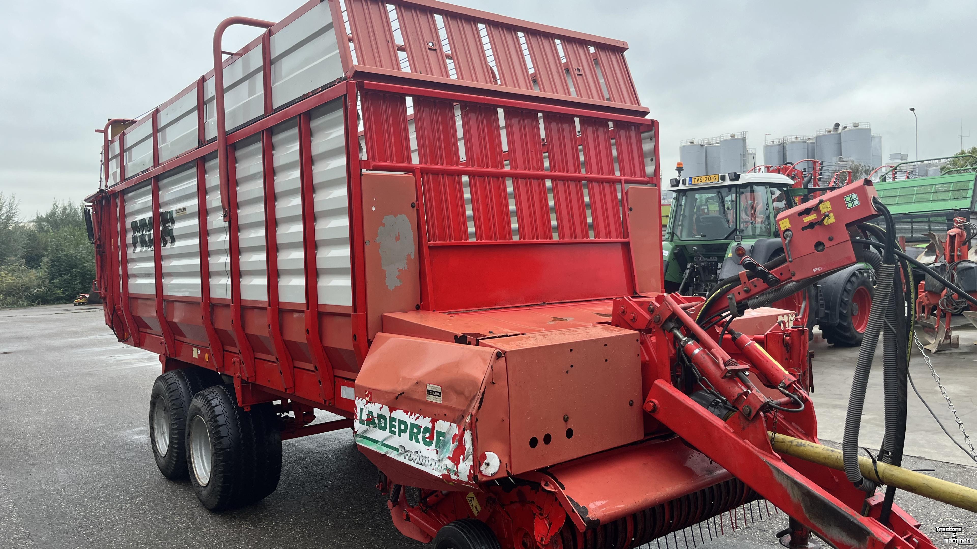 Self-loading wagon Pottinger Pottinger Ladeprofi 3
