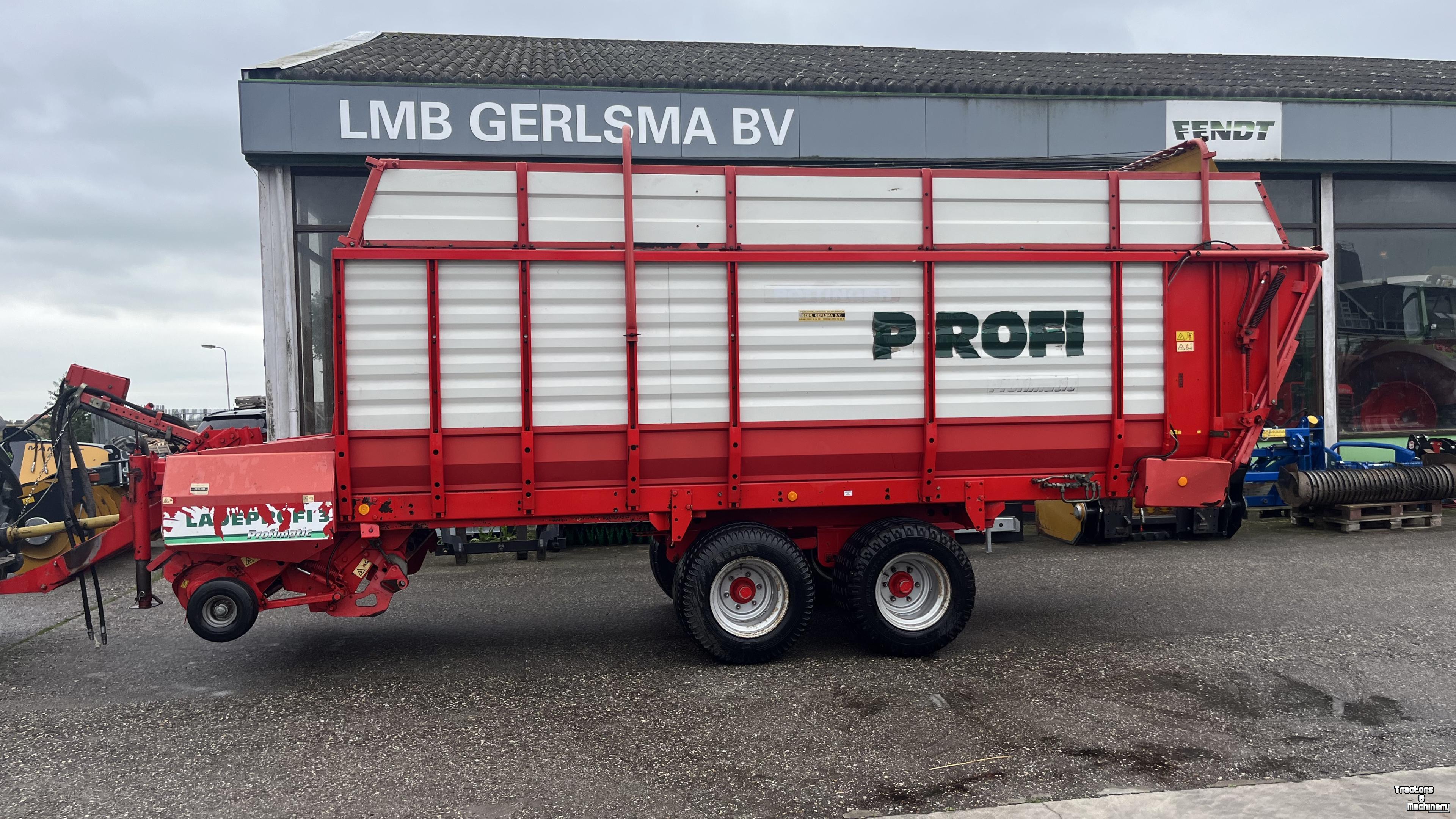Self-loading wagon Pottinger Pottinger Ladeprofi 3