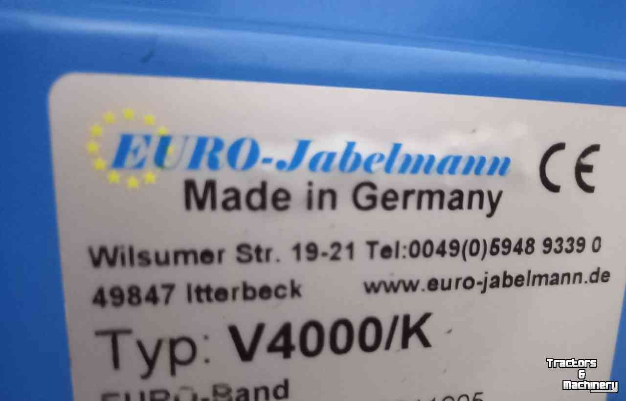 Conveyor EURO Jabelmann Transportband type V4000/K