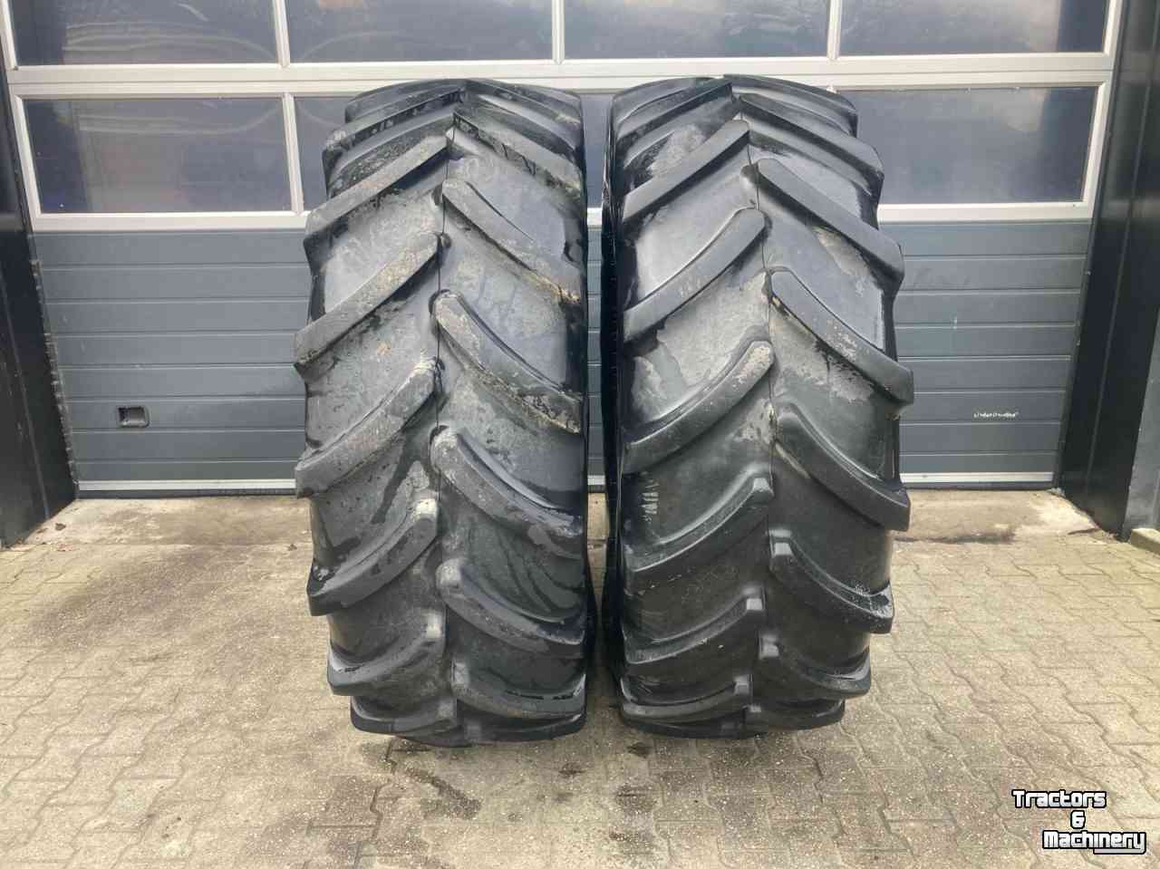Wheels, Tyres, Rims & Dual spacers Firestone 580/70R38