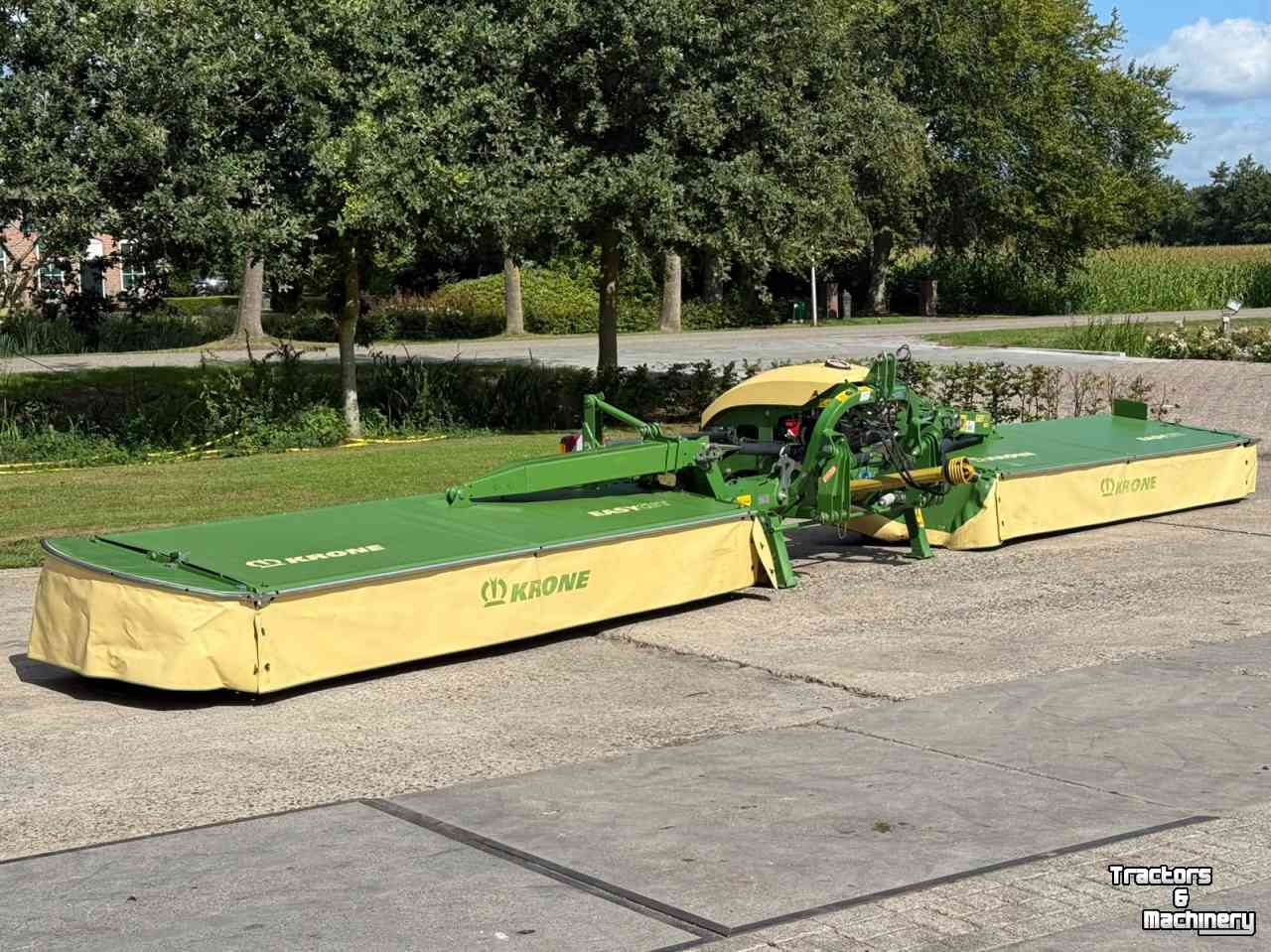 Mower Krone Easy cut B 1000 Vlindermaaier schijvenmaaier triple maaier