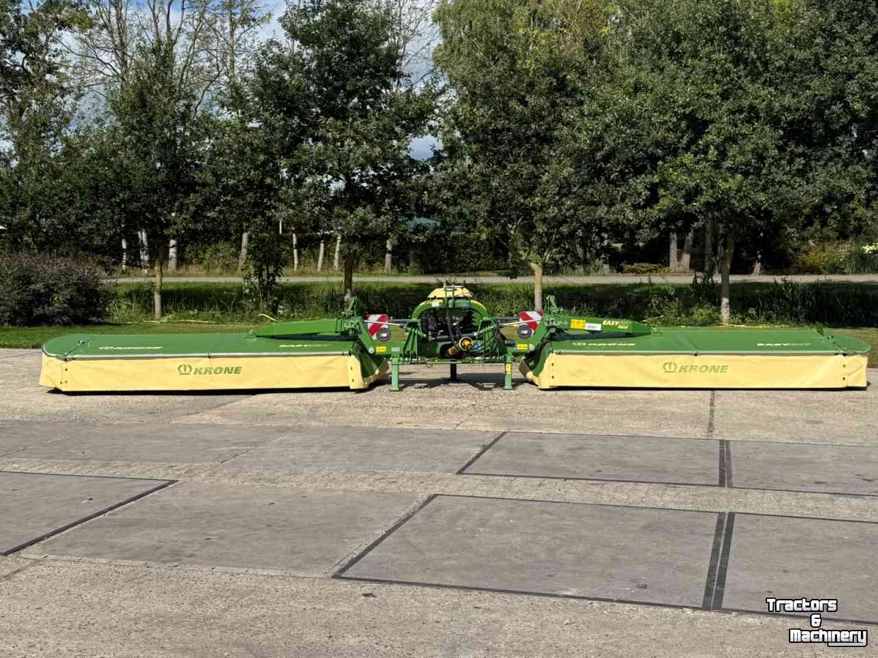 Mower Krone Easy cut B 1000 Vlindermaaier schijvenmaaier triple maaier