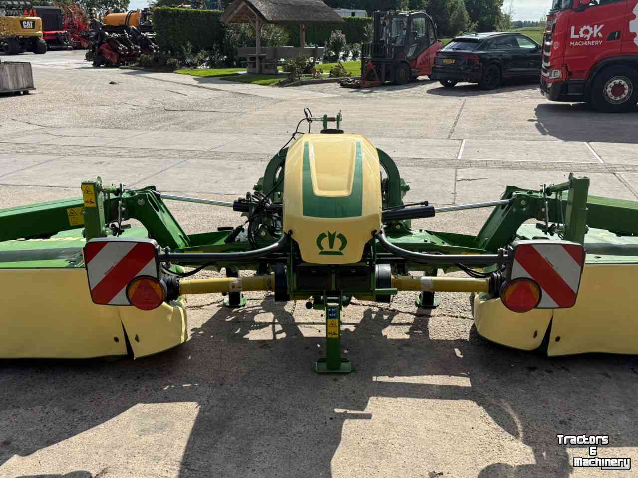 Mower Krone Easy cut B 1000 Vlindermaaier schijvenmaaier triple maaier