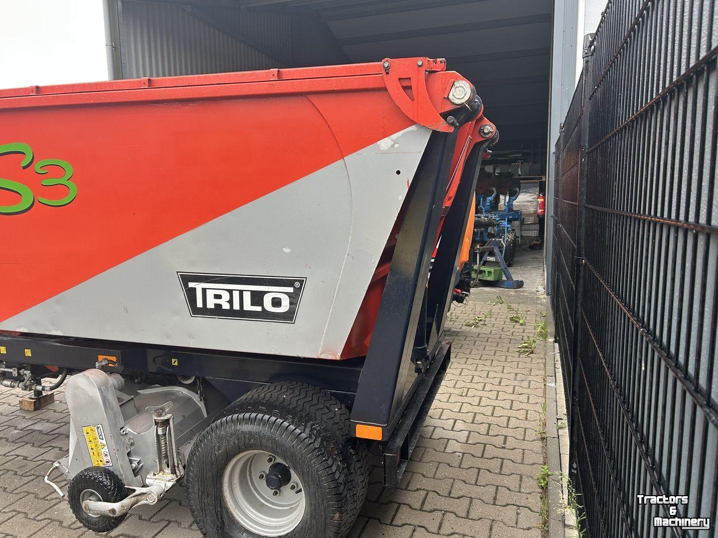 Mower-vacuum combination Trilo S3