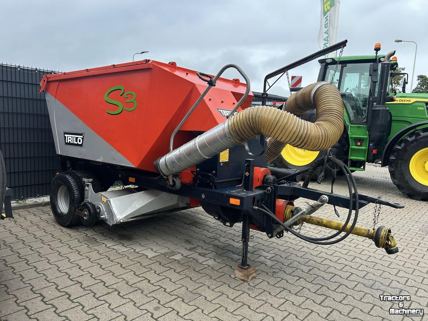 Mower-vacuum combination Trilo S3