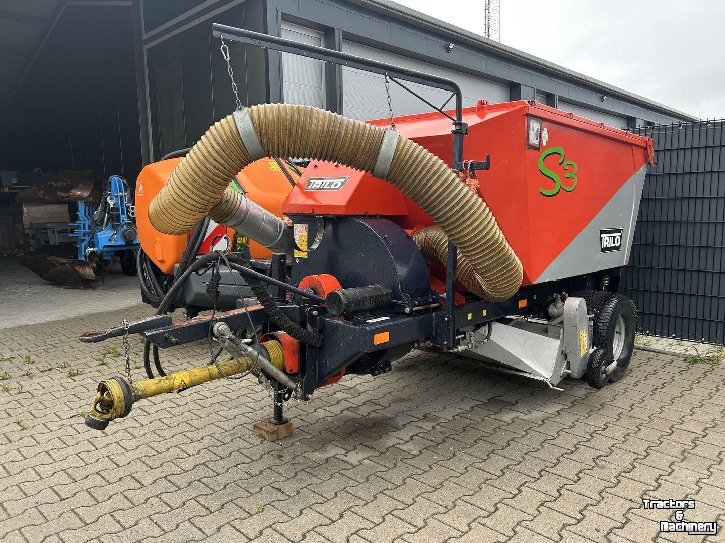 Mower-vacuum combination Trilo S3