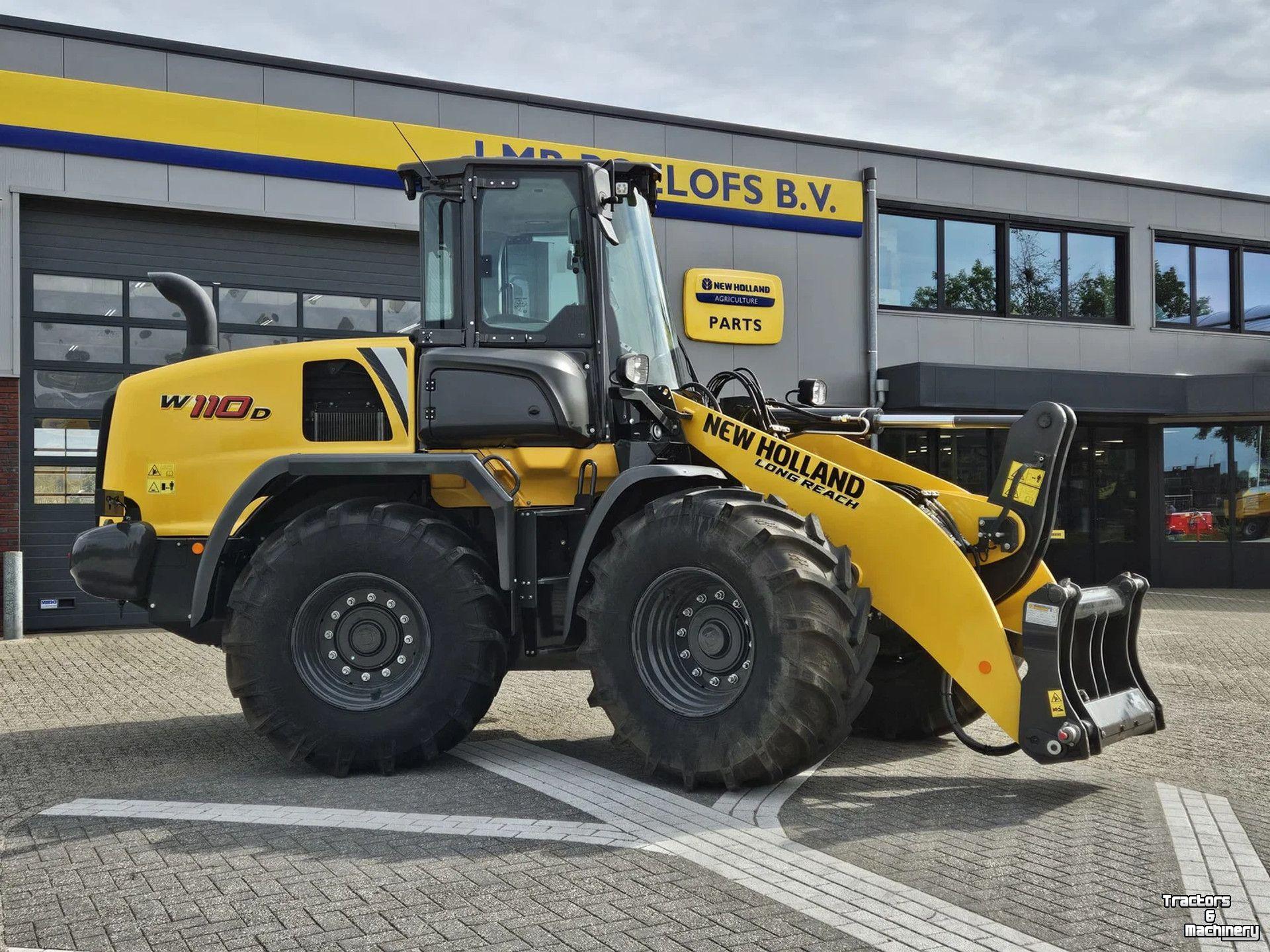 Wheelloader New Holland W110D Long reach