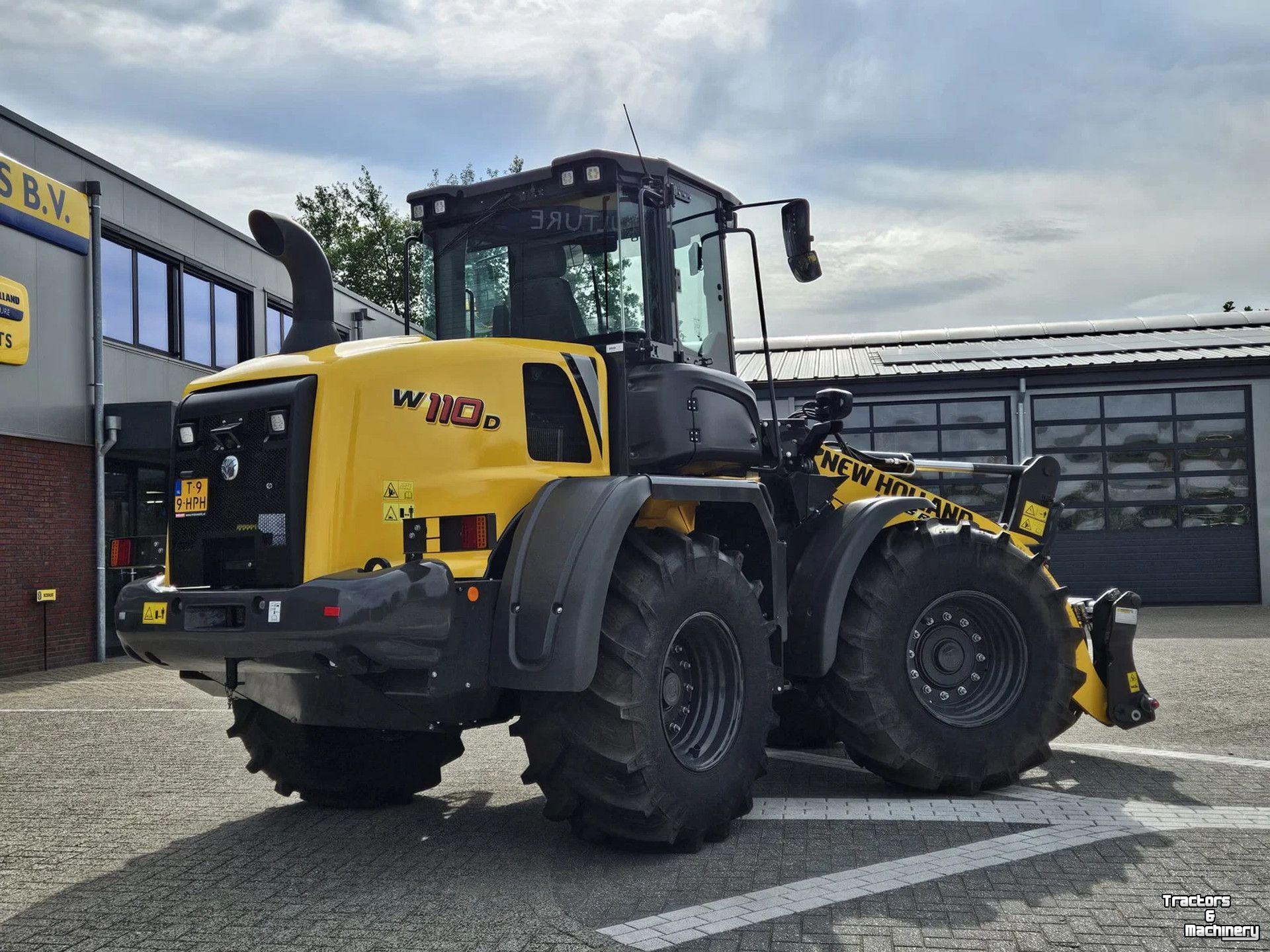 Wheelloader New Holland W110D Long reach