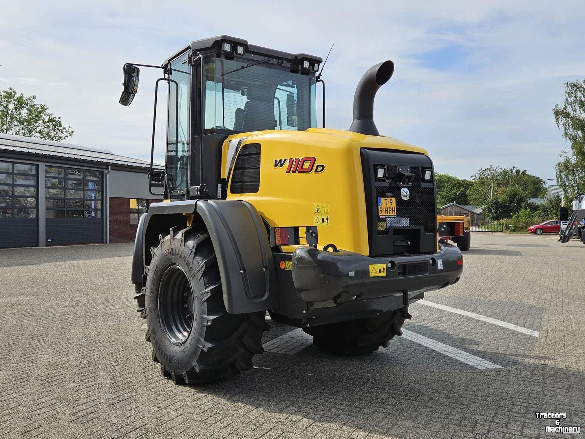 Wheelloader New Holland W110D Long reach