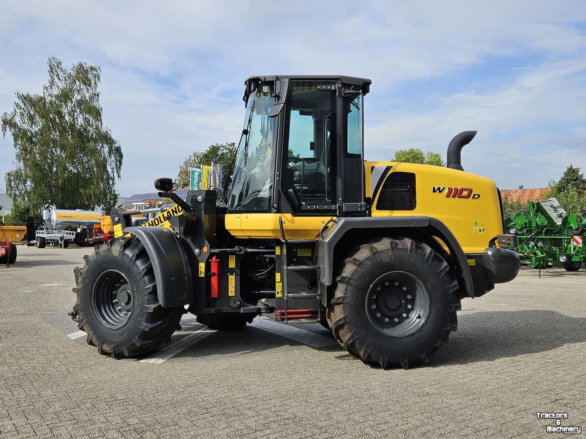 Wheelloader New Holland W110D Long reach