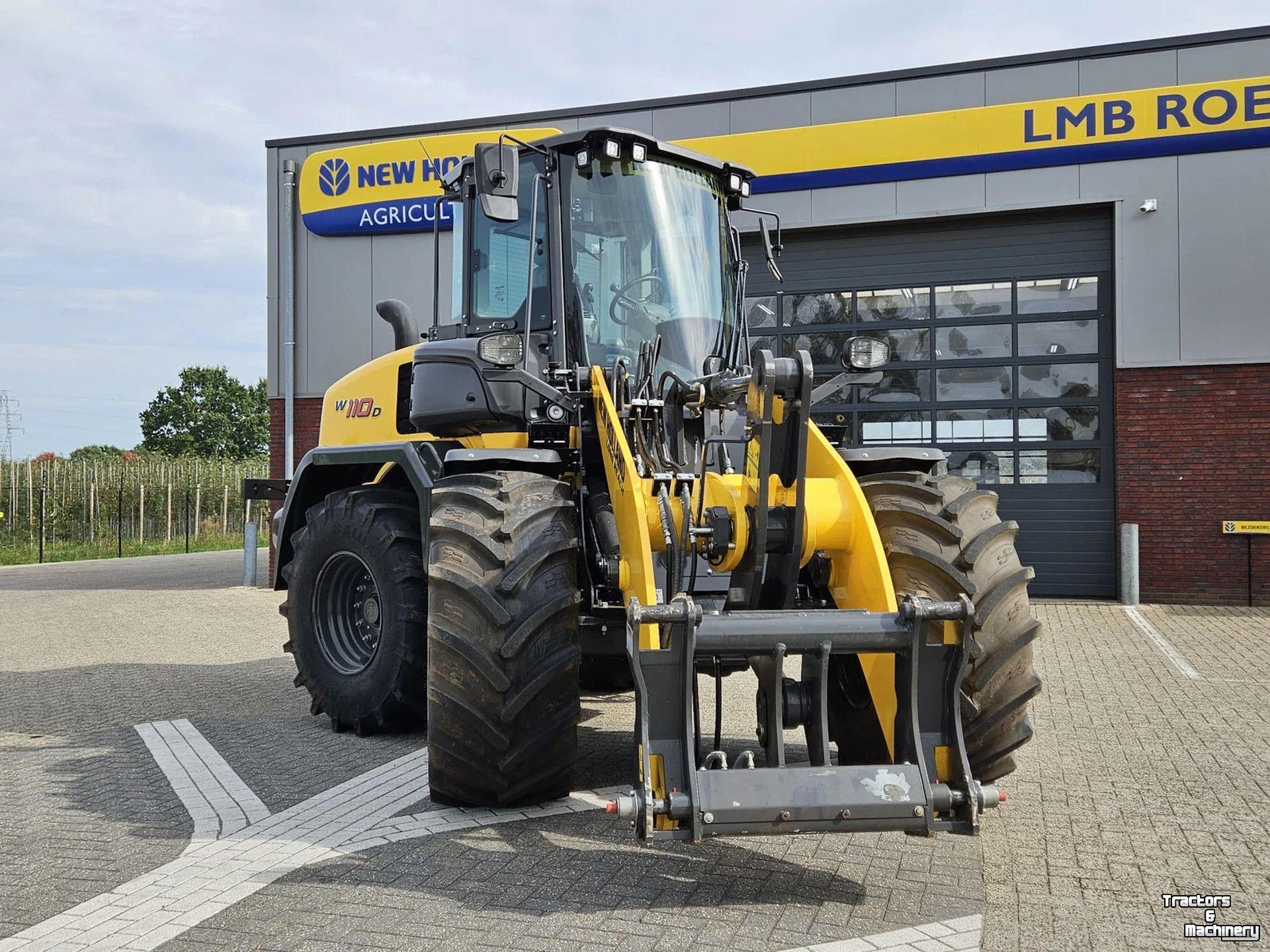 Wheelloader New Holland W110D Long reach