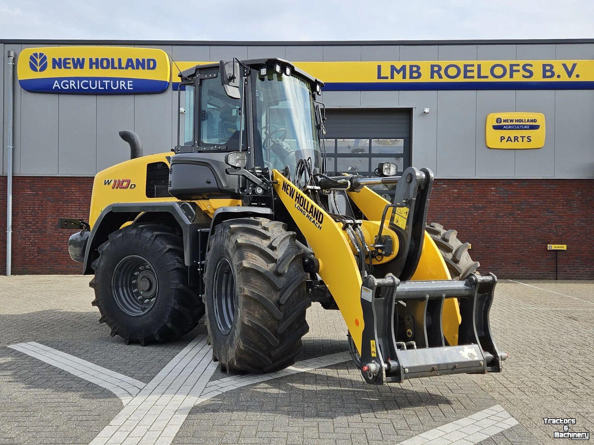 Wheelloader New Holland W110D Long reach