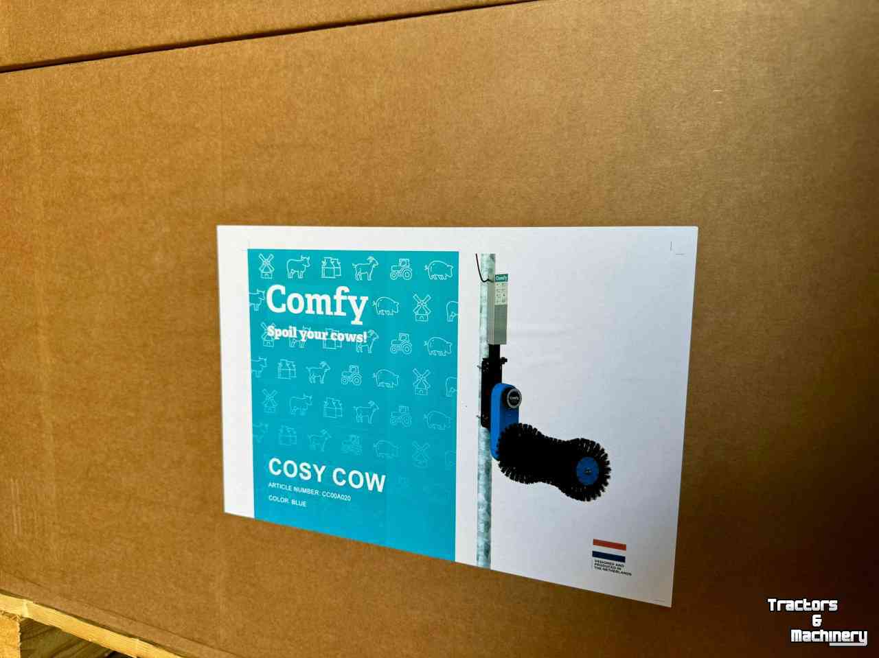 Cow Brushes  Comfy CosyCow koeborstel