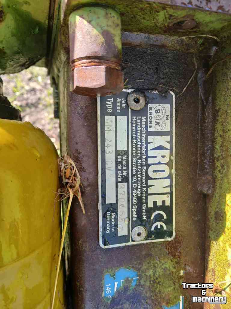 Mower Krone 243 cv