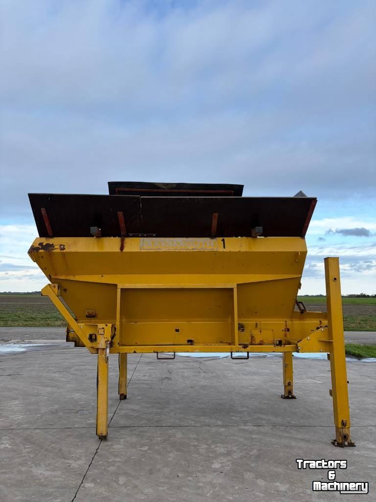 Receiving hopper  Mammouth Onderlos bunker